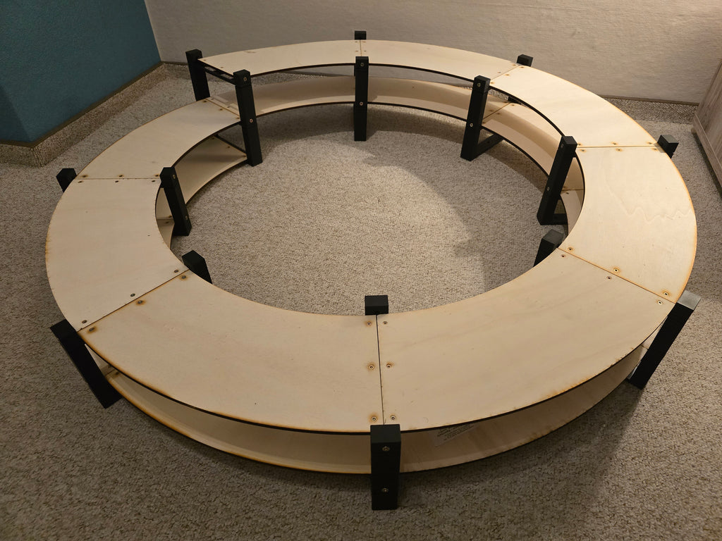 Gleiswendel für Märklin 2-Gleisig R1 und R2