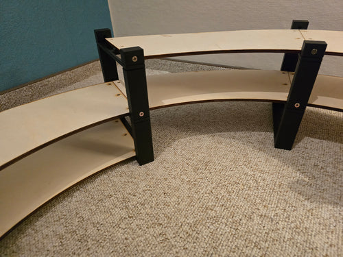 Gleiswendel für Märklin 2-Gleisig R2 und R3