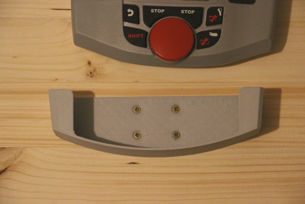 Halterung für Märklin Mobile Station 2 Schwarz oder Grau mit Keil (25° oder 45°)